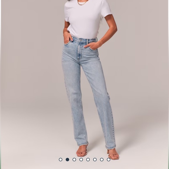 Ultra High Rise 90s Straight Jean - Picture 1 of 3